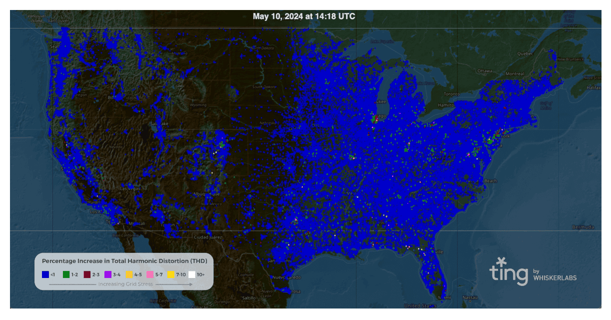 Solar Storm Impact 5/10/2024 19:48 UTC