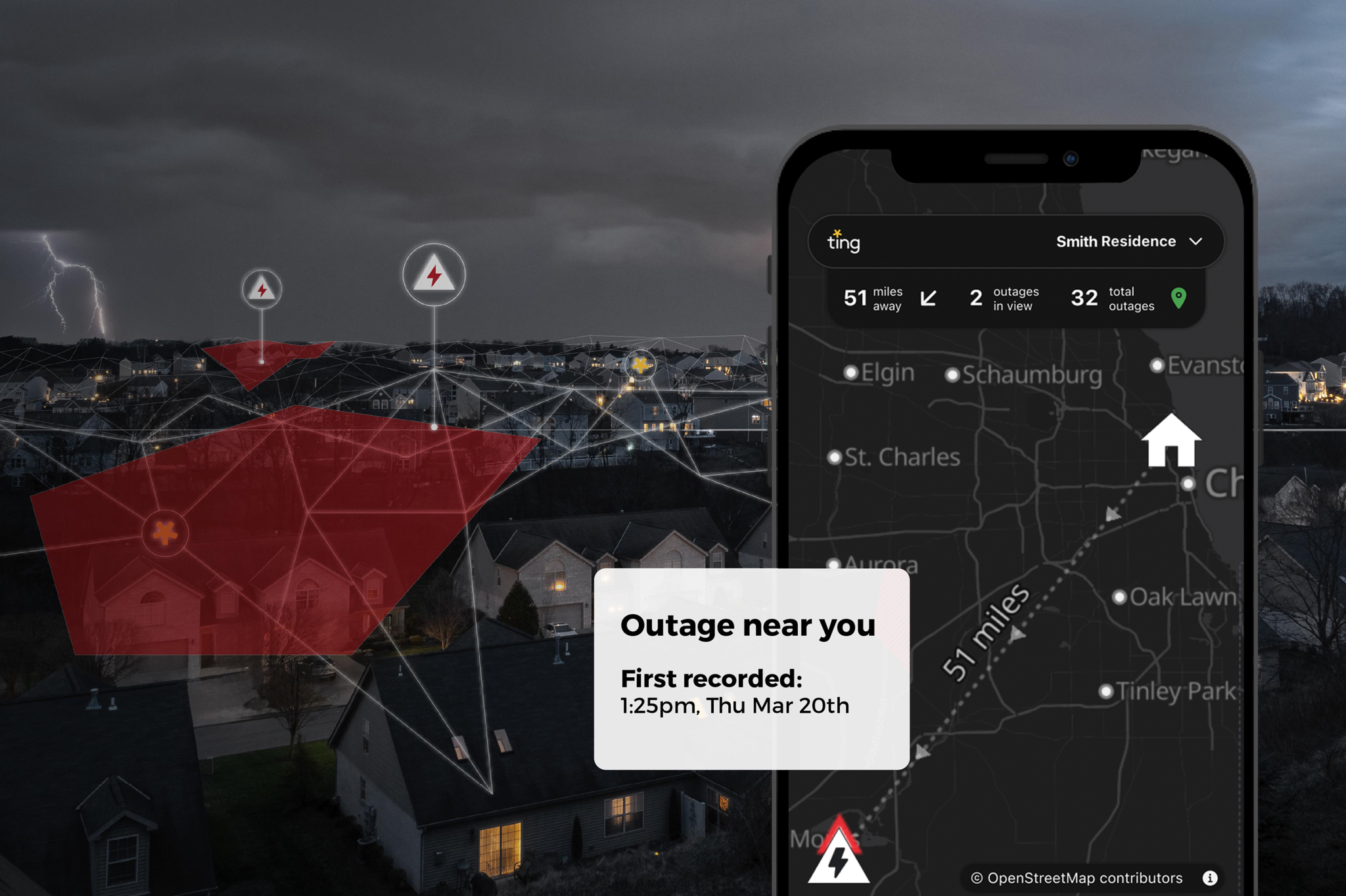 Introducing Free Power Outage Alerts for Everyone, Only in the Ting App