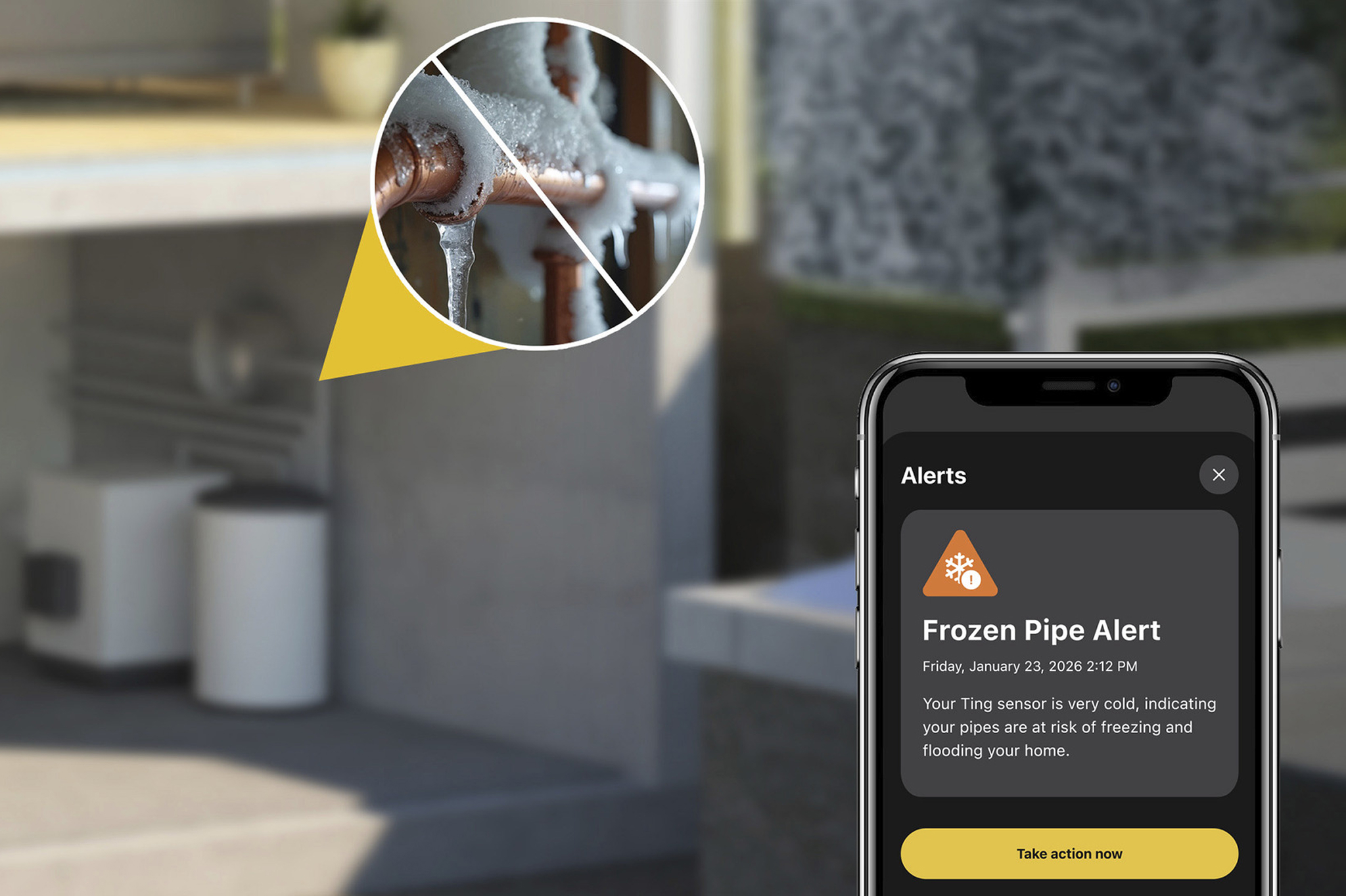 From Fire to Freeze: Introducing Frozen Pipe Prevention